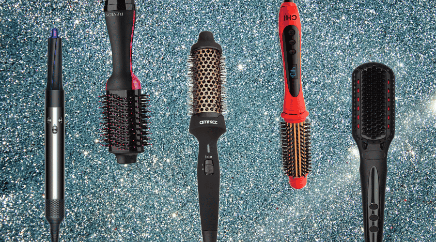 The Best Hot Air Brush, blow dryer brush and curling iron brushes