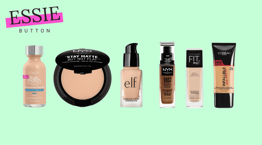 6 foundations that are available at the drugstore