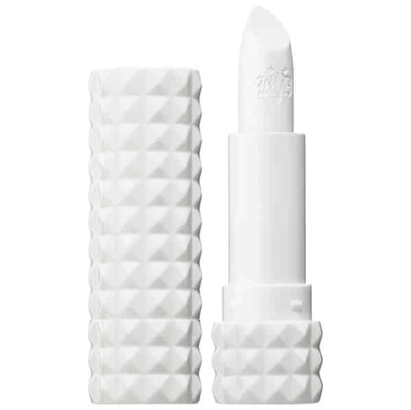 KVD Vegan Beauty Studded Kiss Crème Lipstick In White Out Mixer
