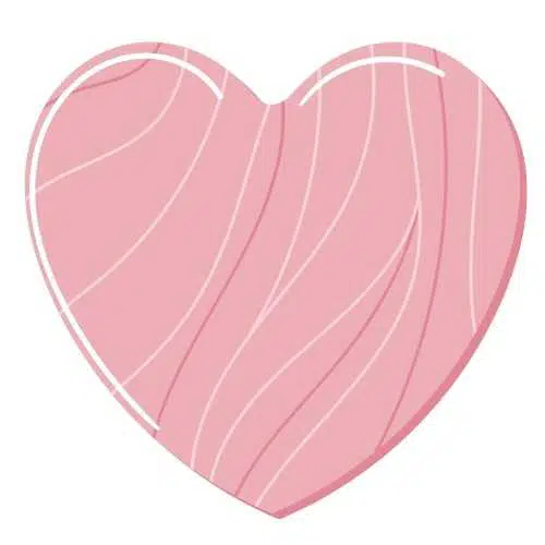 heart shaped gua sha