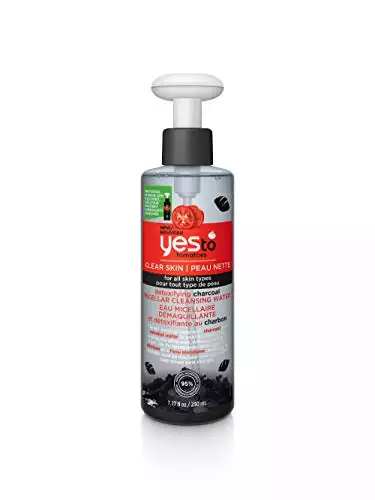 Yes To Tomatoes Detoxifying Charcoal Cleansing Micellar Water
