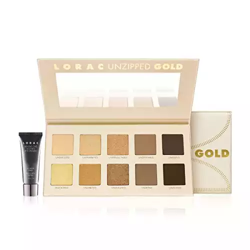Lorac Unzipped Gold Eyeshadow Palette