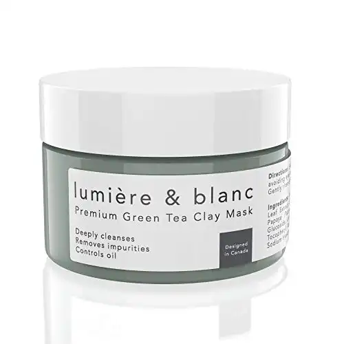 Lumiere & Blanc Premium Green Tea Clay Mask