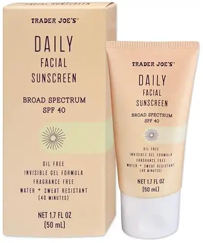 Trader Joe’s Daily Facial Sunscreen SPF 40